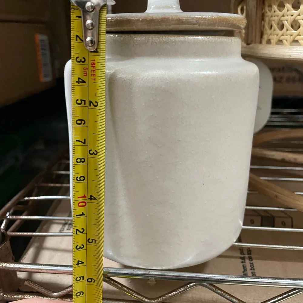 Stoneware Canister from Threshold designed with Studio McGee